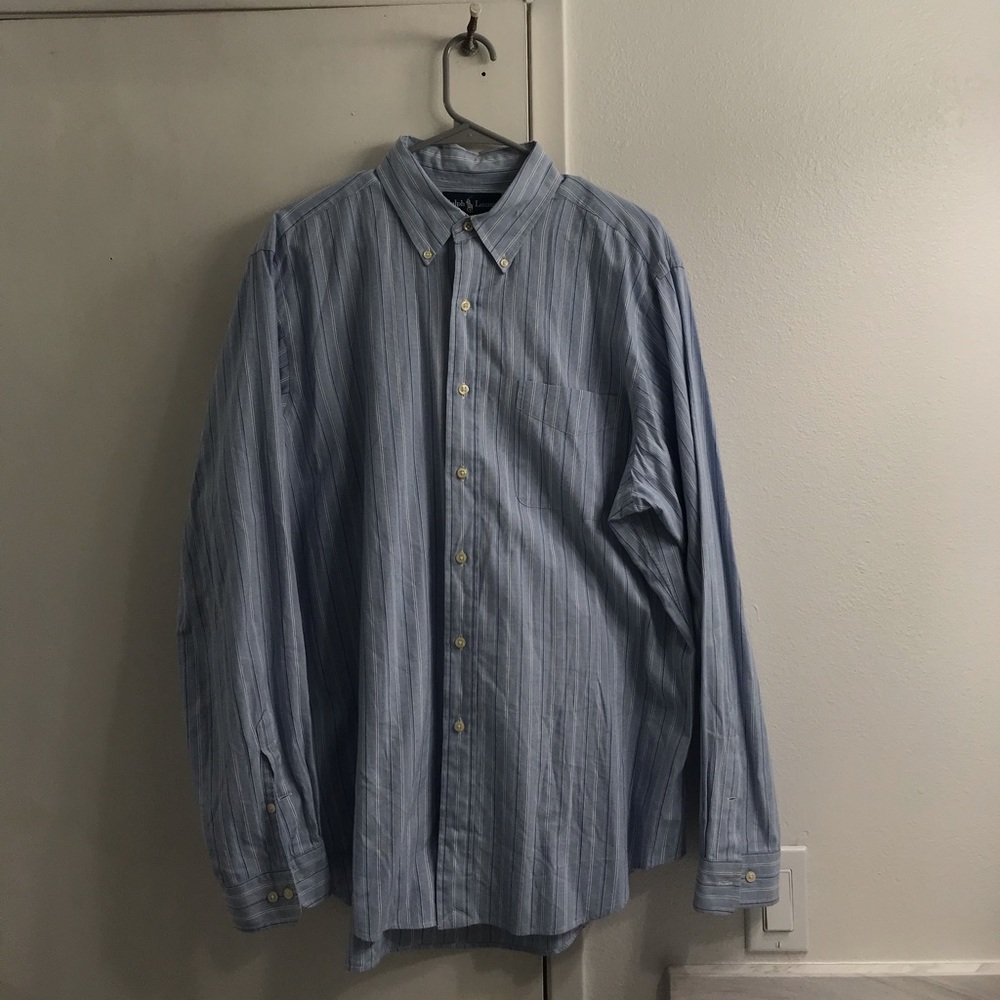Polo Ralph Lauren Men’s Large Blue Dress Shirt